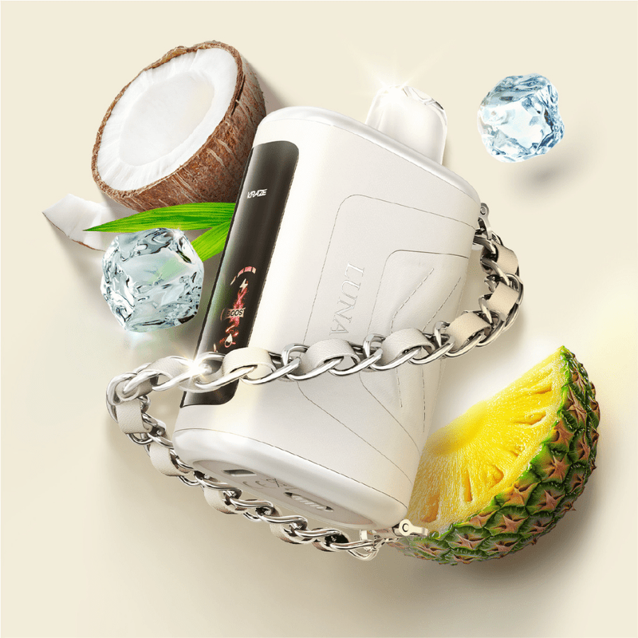 Kraze Disposables Disposable Vape Kraze Luna Disposable Vape-Pristine Pina Colada Ice Kraze Luna Disposable Vape-Pristine Pina Colada Ice in Yorkton