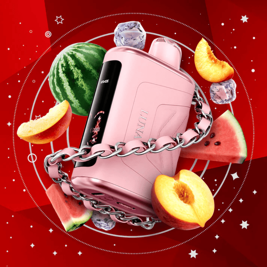 Kraze Disposables Disposable Vape Kraze Luna Disposable Vape-Ruby Peach Watermelon Ice Kraze Luna Disposable Vape-Ruby Peach Watermelon Ice -Canada