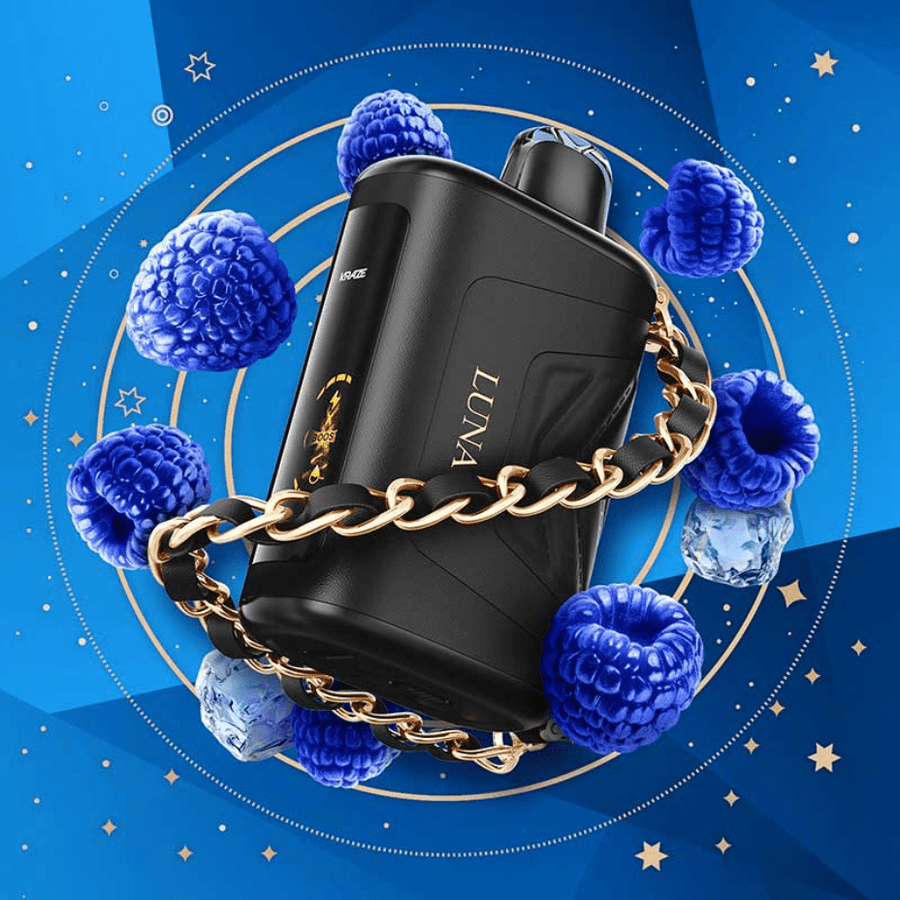 Kraze Disposables Disposable Vape Kraze Luna Disposable Vape-Sapphire Blue Razz Ice Kraze Luna Disposable Vape-Sapphire Blue Razz Ice in Canada