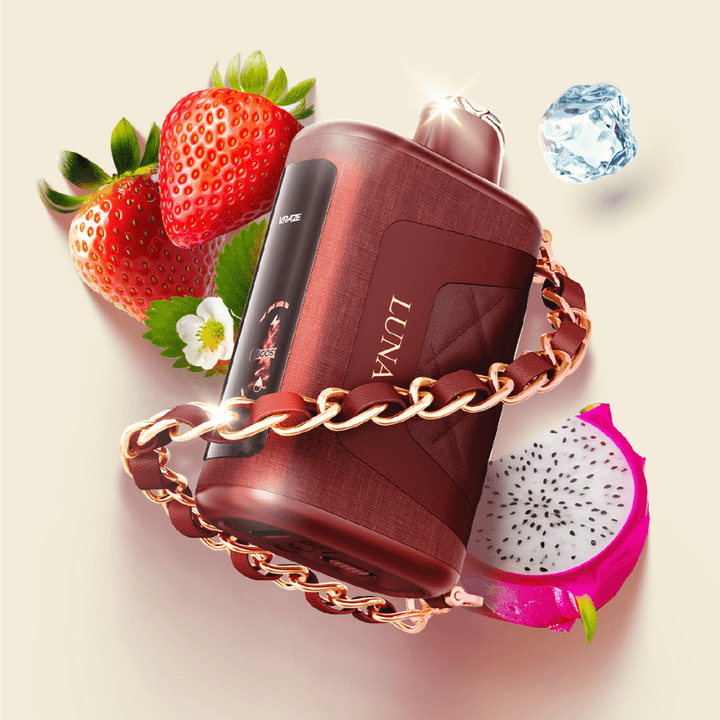Kraze Disposables Disposable Vape Kraze Luna Disposable Vape-Sassy Strawberry Dragonfruit Ice Kraze Luna Disposable Vape-Sassy Strawberry Dragonfruit Ice in Yorkton