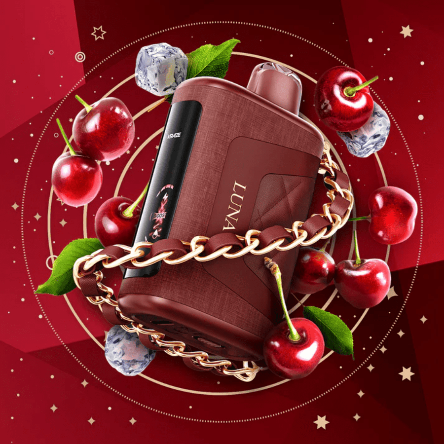 Kraze Disposables Disposable Vape Kraze Luna Disposable Vape-Scarlet Cherry G Ice Kraze Luna Disposable Vape-Scarlet Cherry G Ice in Canada