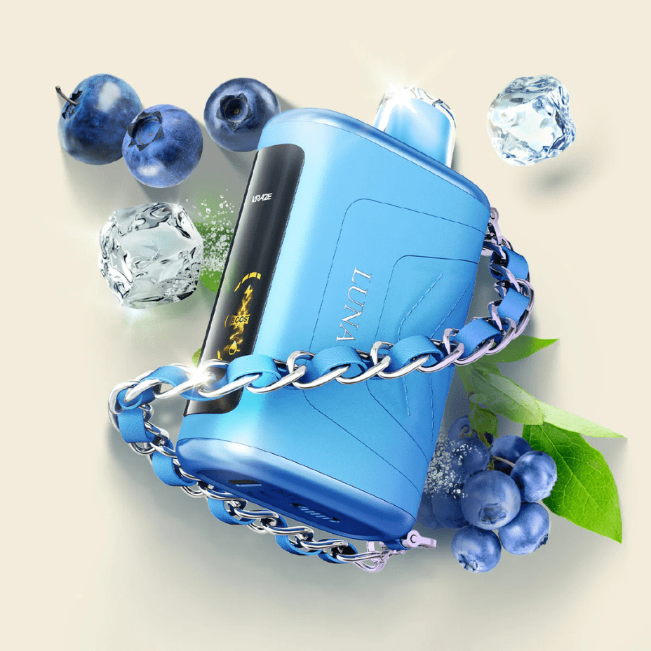 Kraze Luna 42k Disposable Vape-Aquamarine Star B Vape Superstore Yorkton Saskatchewan