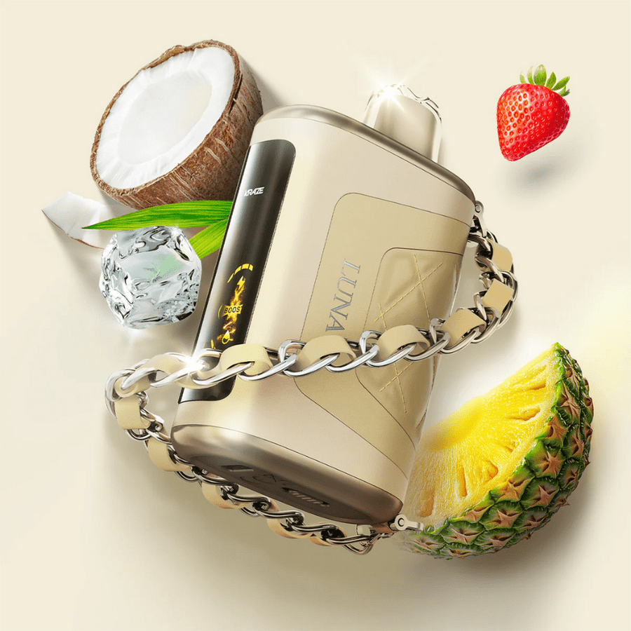 Kraze Luna Disposable Vape-Summer Strawberry Pina Colada Ice Vape Superstore Yorkton Saskatchewan