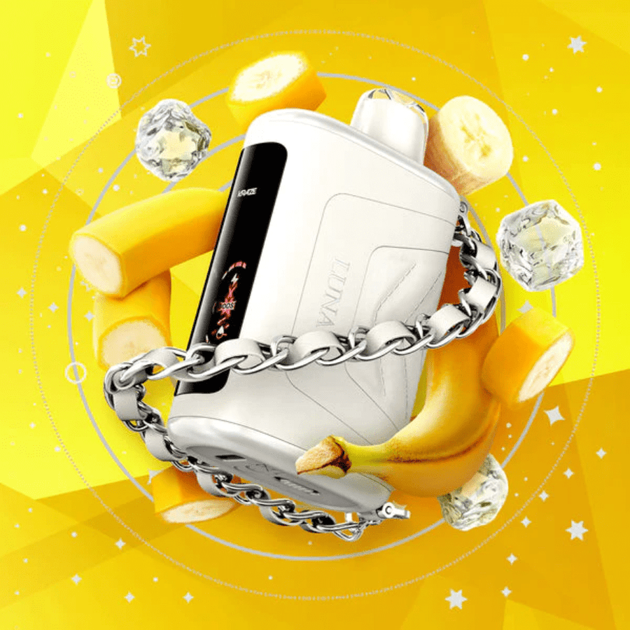 Kraze Luna Disposable Vape-Topaz Banana Ice Vape Superstore Yorkton Saskatchewan