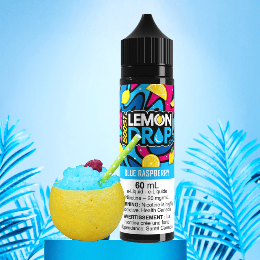 Lemon Drop Boost Salt 60ml - Blue Raspberry Vape Superstore Yorkton Saskatchewan