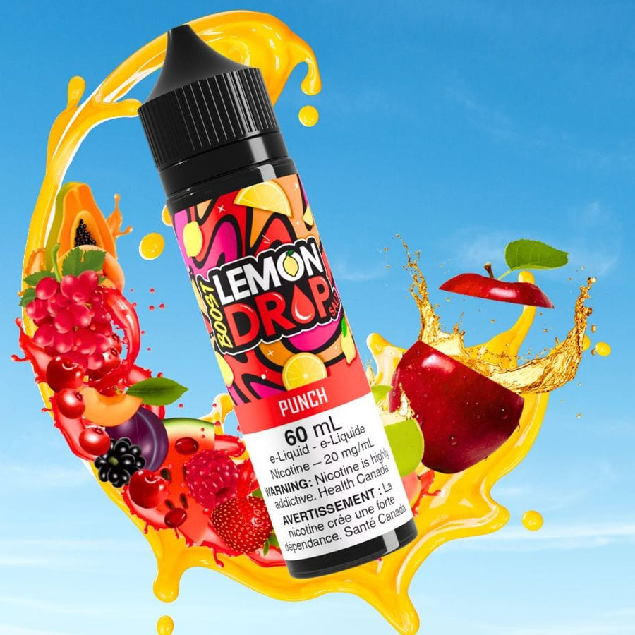 Lemon Drop Boost Salt 60ml - Punch Vape Superstore Yorkton Saskatchewan