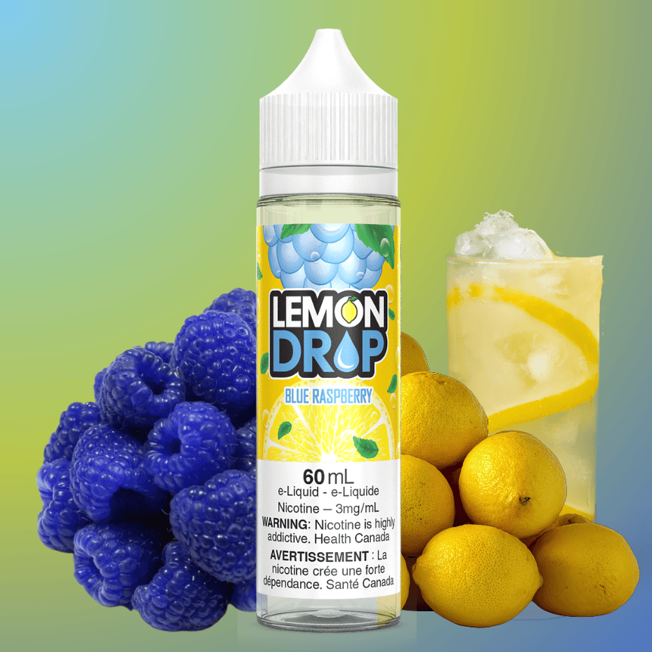 Lemon Drop E-Liquid - Blue Raspberry 60ml / 3mg Vape Superstore Yorkton Saskatchewan