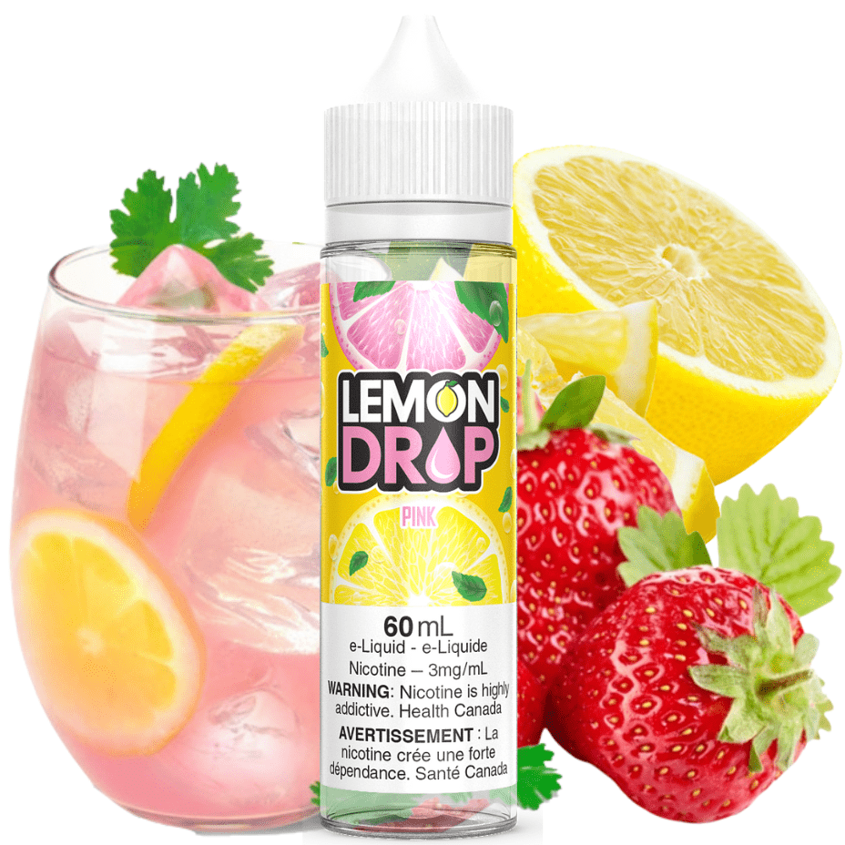 Lemon Drop E-Liquid Freebase E-Liquid 3mg Pink by Lemon Drop E-Liquid Lemon Drop E-Liquid-Pink 60ml in Yorkton, Saskatchewan