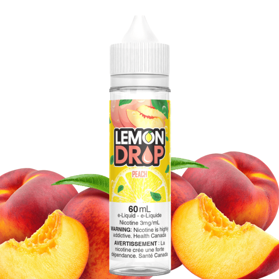 Lemon Drop E-Liquid Freebase E-Liquid 60ml / 3mg Peach by Lemon Drop E-Liquid-100ml Peach by Lemon Drop E-Liquid-Yorkton Vape SuperStore & Bong Shop