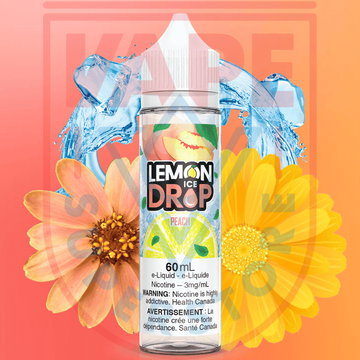 Lemon Drop E-Liquid - Peach Ice Vape Superstore Yorkton Saskatchewan