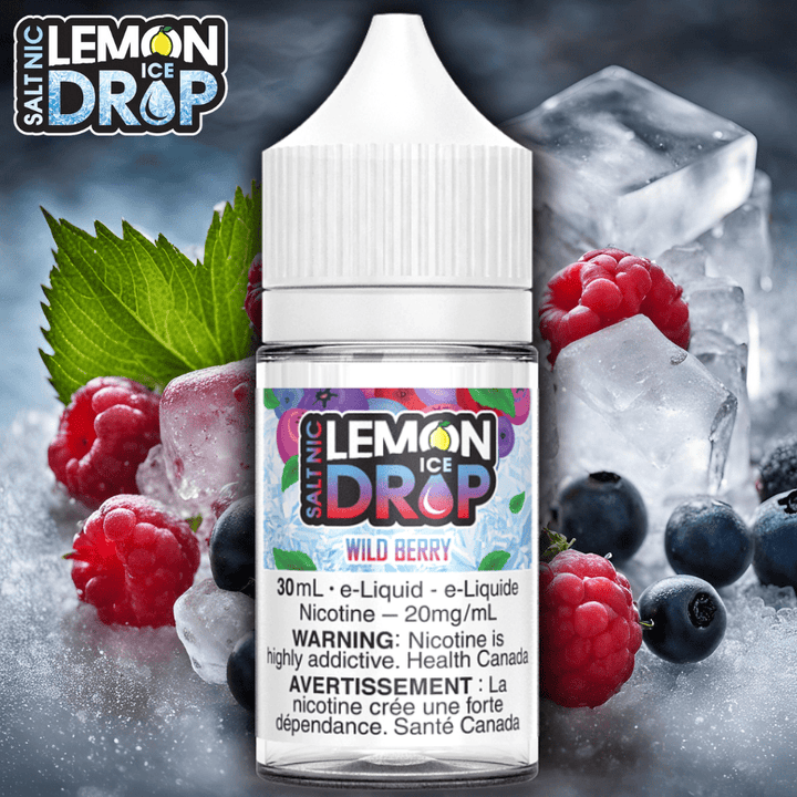 Lemon Drop E-Liquid Salt Nic E-Liquid 12mg Wild Berry Ice by Lemon Drop Salt E-liquid Wild Berry Ice by Lemon Drop Salt E-liquid-Yorkton 