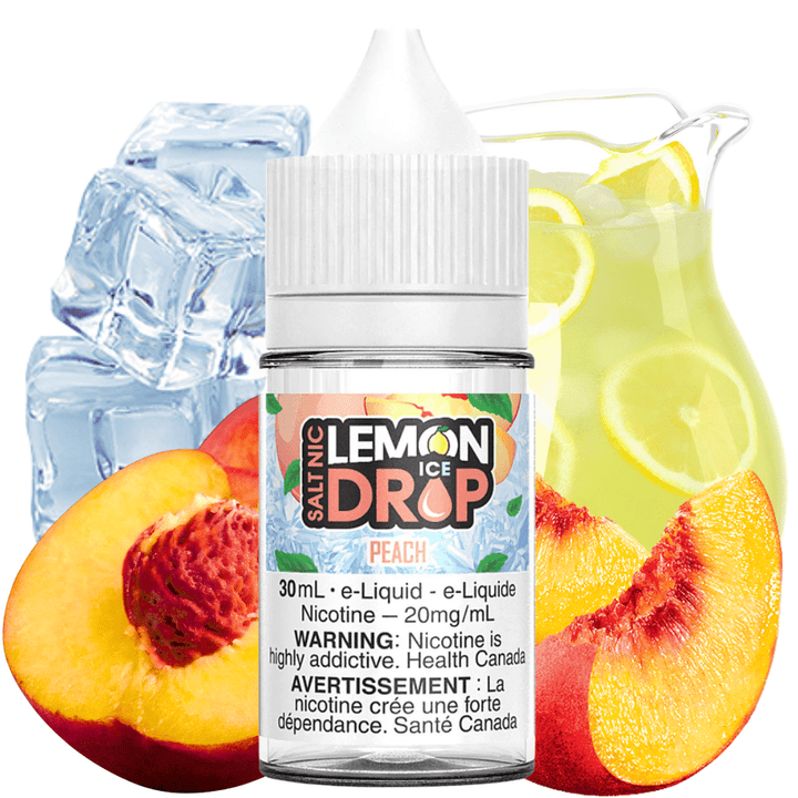Lemon Drop E-Liquid Salt Nic E-Liquid Peach Salt by Lemon Drop Ice E-Liquid Peach Salt by Lemon Drop Ice-Yorkton Vape SuperStore Saskatchewan