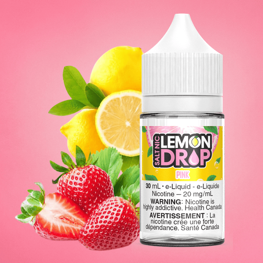 Lemon Drop Salt - Pink Vape Superstore Yorkton Saskatchewan