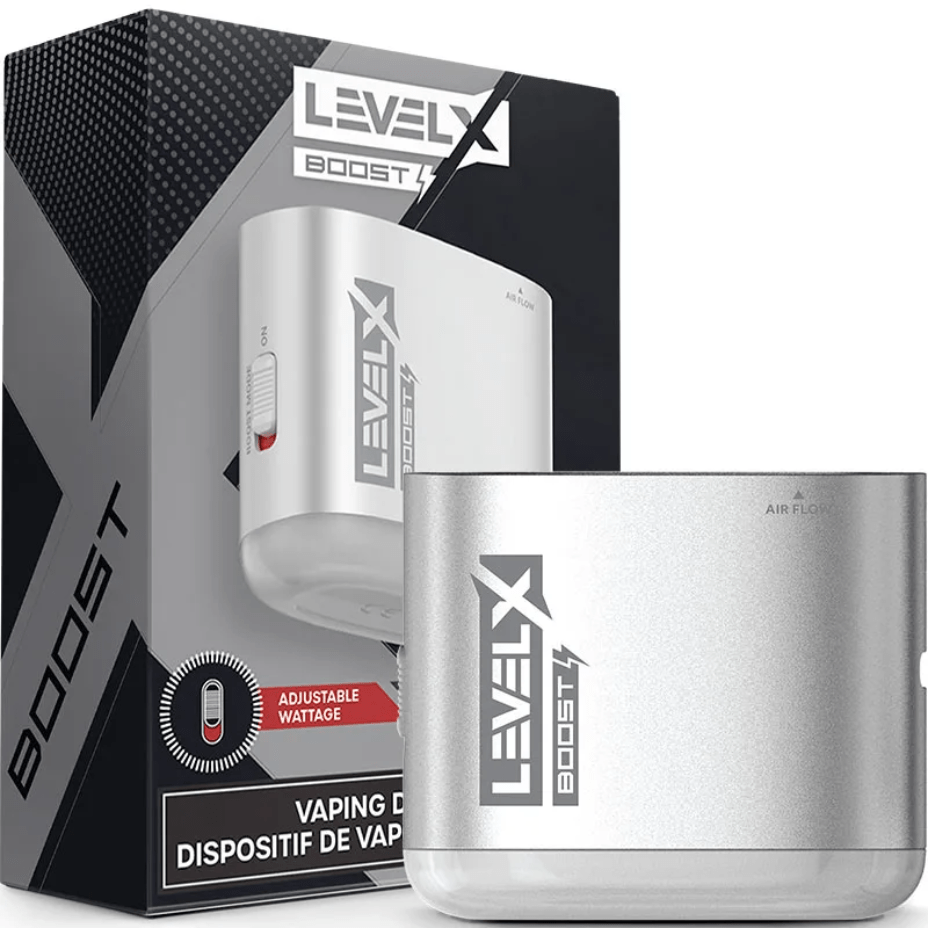Level X Closed Pod System 850mAh / White Level X Boost Battery-850mAh Level X Boost Battery-850mAh -Buy 2 Pods-Get a Free Boost Battery