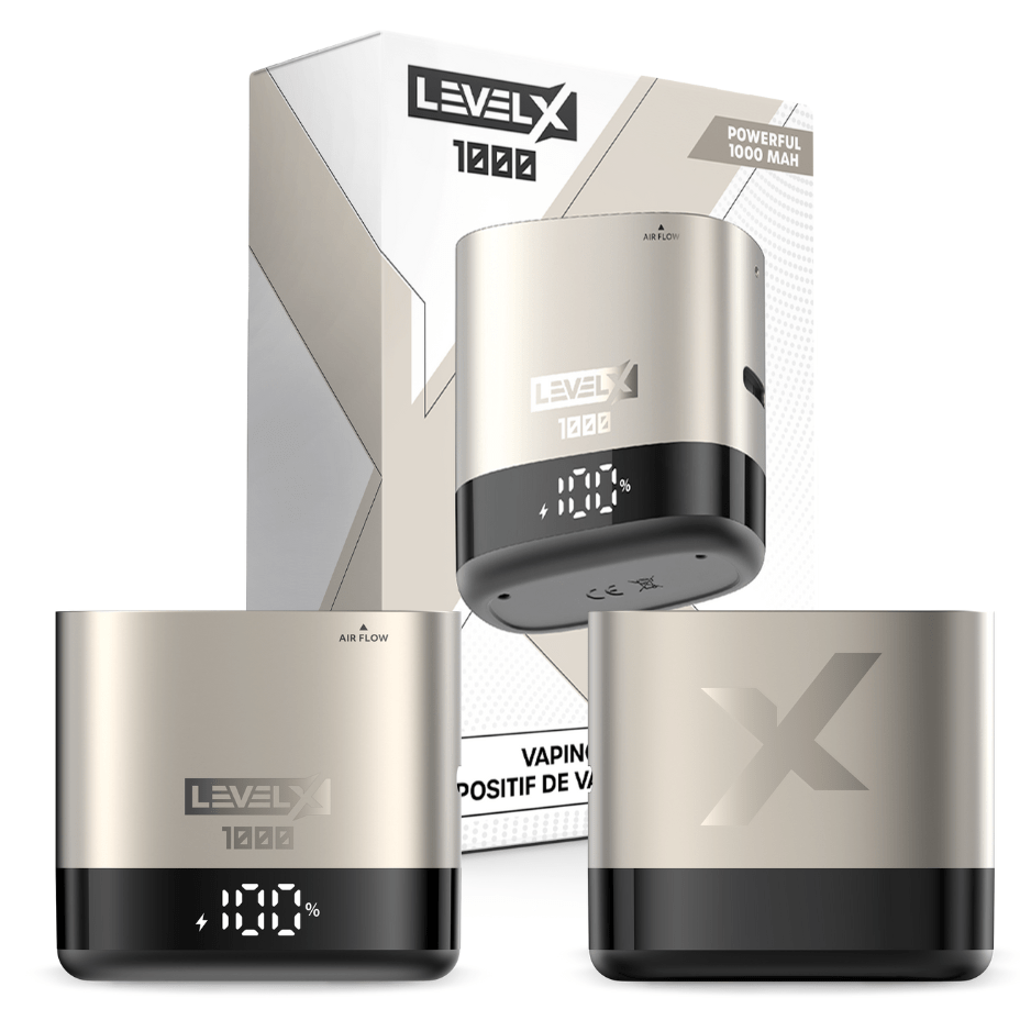 Level X Closed Pod Systems 1000mAh / Prestige Gold Level X Device Kit 1000 Level X Device Kit 1000-Level X Batteries in Sasketawan