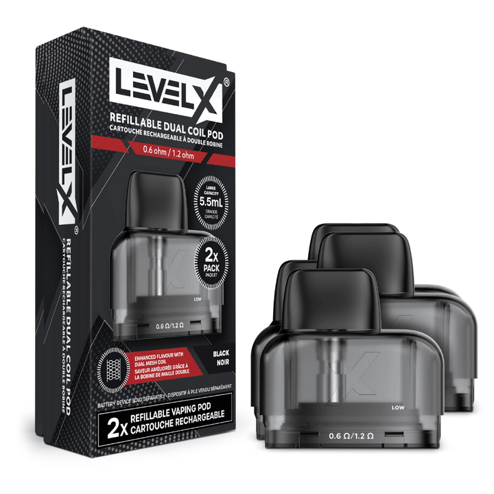 Level X Refillable Pods - 2/pkg Vape Superstore Yorkton Saskatchewan