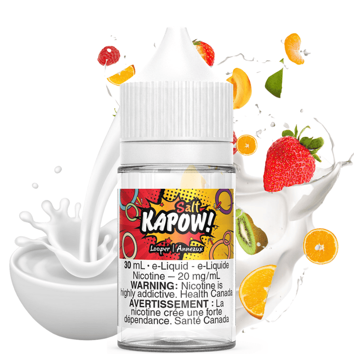 Looper Salt by Kapow E-liquid 30ml / 12mg Vape Superstore Yorkton Saskatchewan