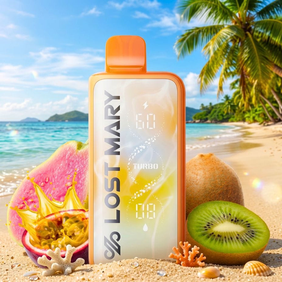 Lost Mary MT50K Turbo Disposable Vape-Tropical Frost 20mL / 50000 Puffs / 20mg Vape Superstore Yorkton Saskatchewan