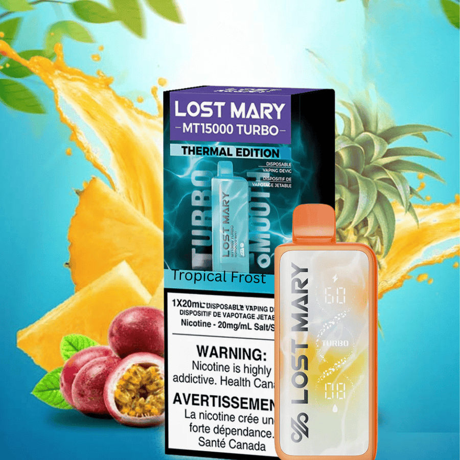 Lost Mary MT50K Turbo Disposable Vape-Tropical Frost Vape Superstore Yorkton Saskatchewan