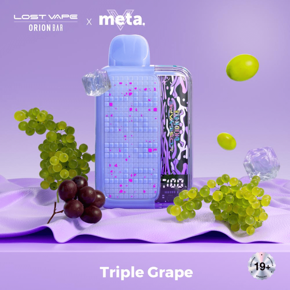 Lost Vape Disposables 20mg / 10000 Lost Vape Orion Bar 10000 Disposable Vape - Triple Grape