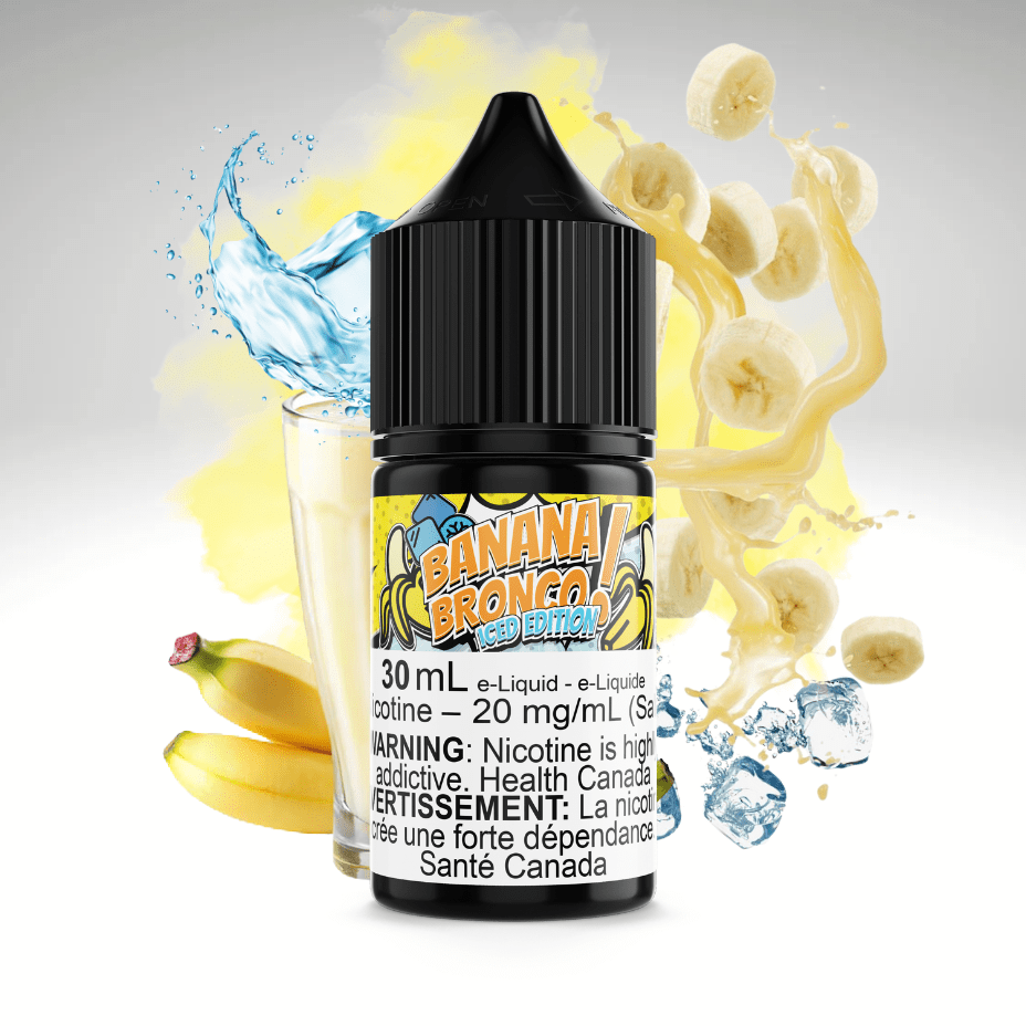 Maverick E-Liquid Salt Nic E-Liquid Banana Bronco Iced Salt by Maverick E-Liquid Banana Bronco Iced Salt by Maverick E-Liquid-Yorkton Vape SuperStore