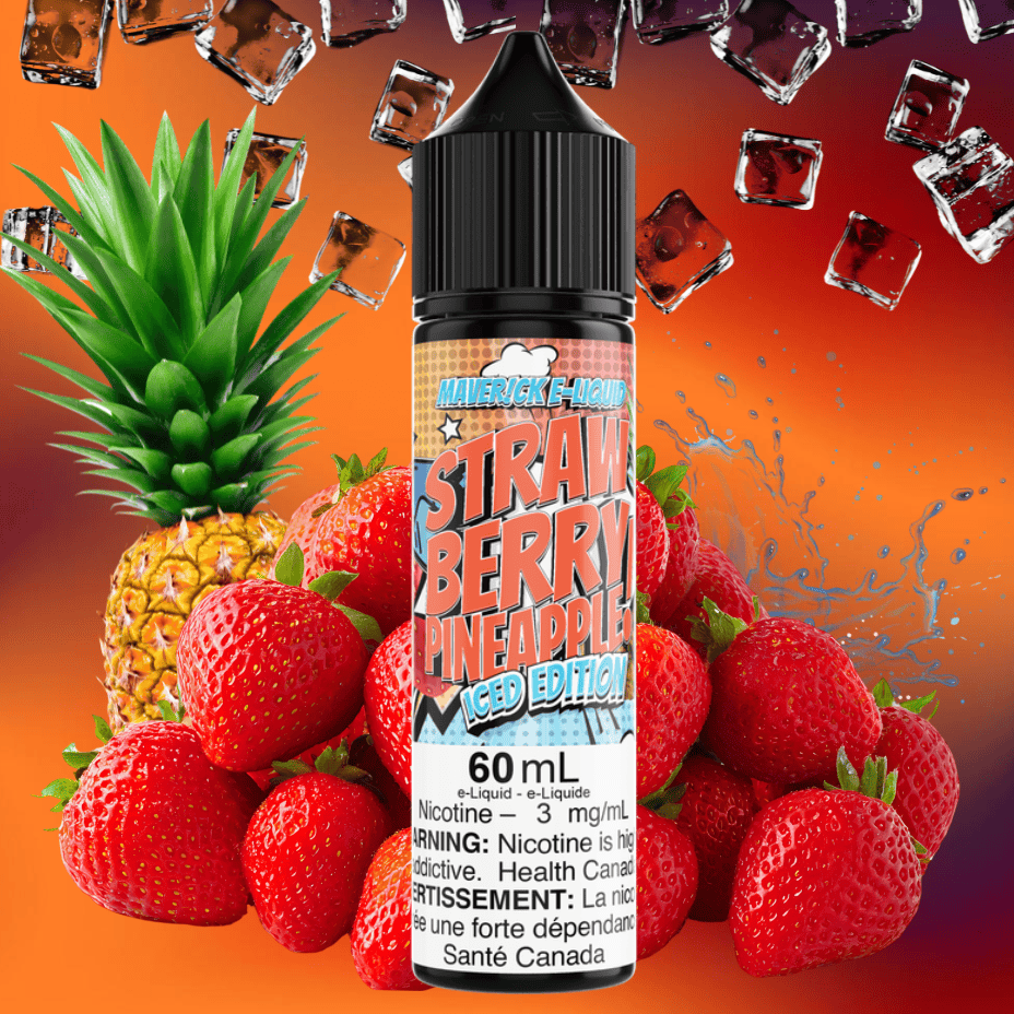 Maverick E-Liquid - Strawberry Pineapple Iced Vape Superstore Yorkton Saskatchewan