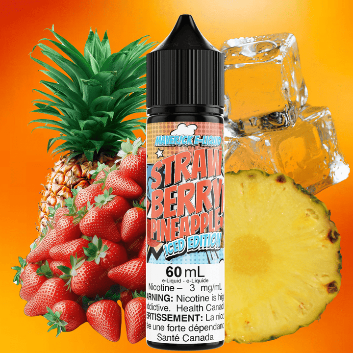 Maverick E-Liquid - Strawberry Pineapple Iced Vape Superstore Yorkton Saskatchewan