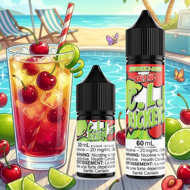 Maverick Salt E-Liquid - C.L Rickey Vape Superstore Yorkton Saskatchewan