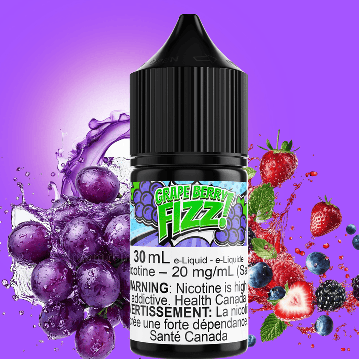 Maverick Salt E-Liquid - Grape Berry Fizz Vape Superstore Yorkton Saskatchewan