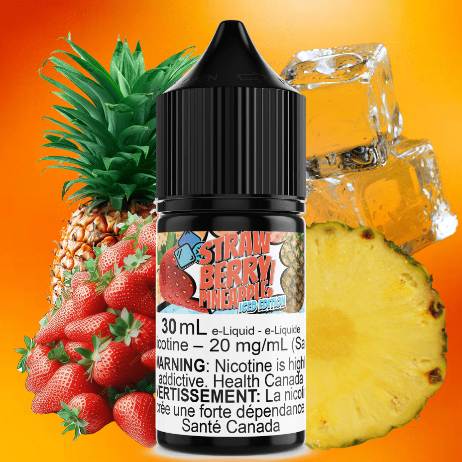 Maverick Salt E-Liquid - Strawberry Pineapple Iced Vape Superstore Yorkton Saskatchewan
