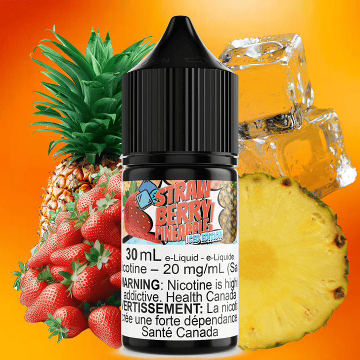 Maverick Salt E-Liquid - Strawberry Pineapple Iced Vape Superstore Yorkton Saskatchewan