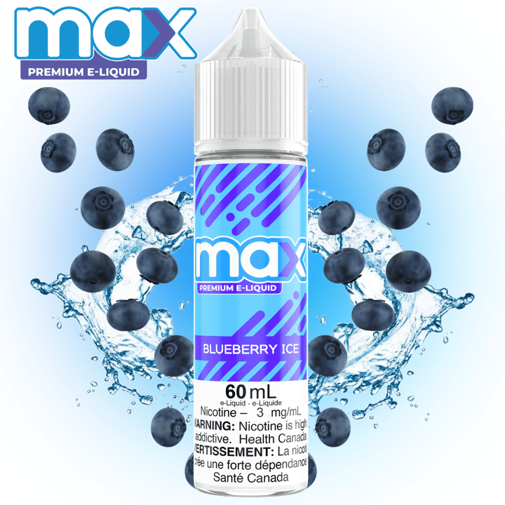 Max E-Liquid - Blueberry Ice 3mg Vape Superstore Yorkton Saskatchewan