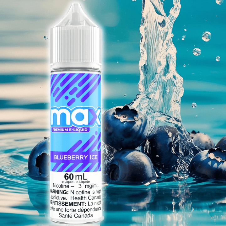 Max E-Liquid - Blueberry Ice Vape Superstore Yorkton Saskatchewan