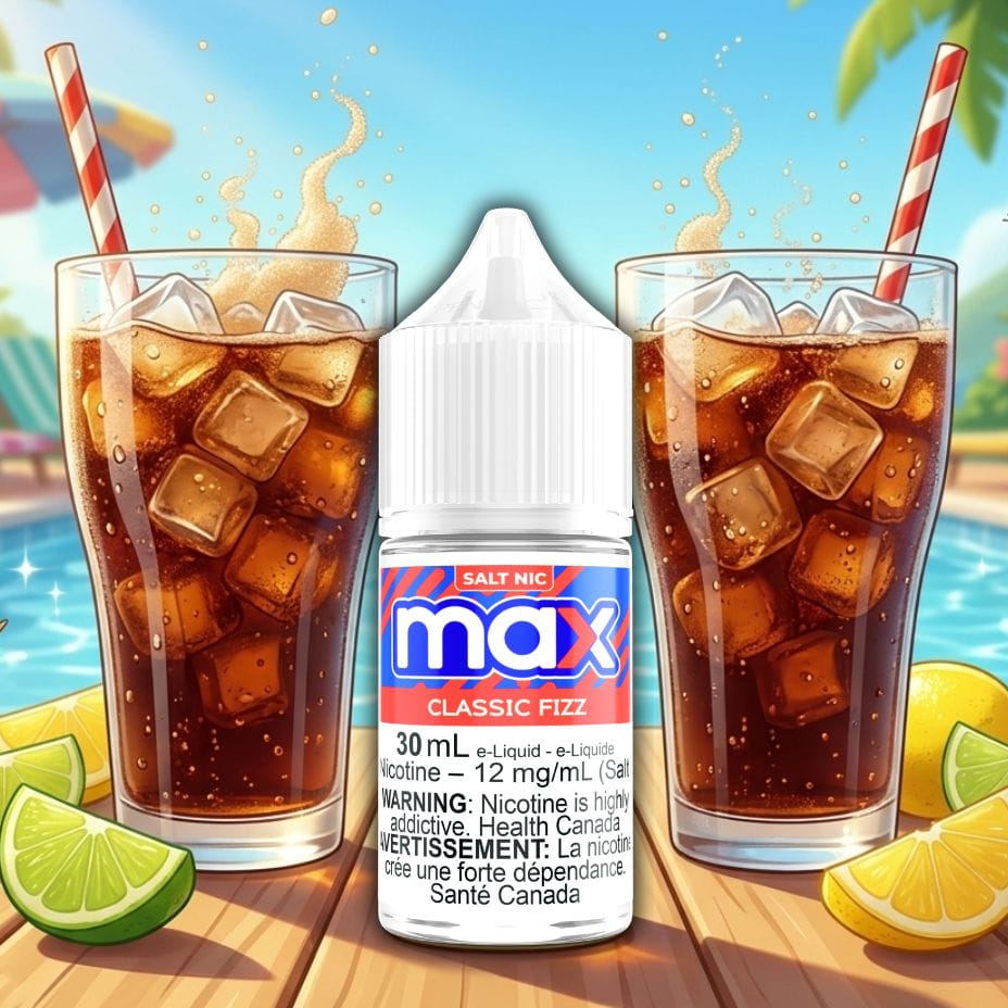 Max E-Liquid - Classic Fizz Salt Vape Superstore Yorkton Saskatchewan