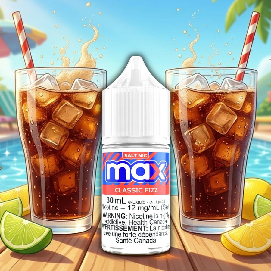 Max E-Liquid - Classic Fizz Salt Vape Superstore Yorkton Saskatchewan