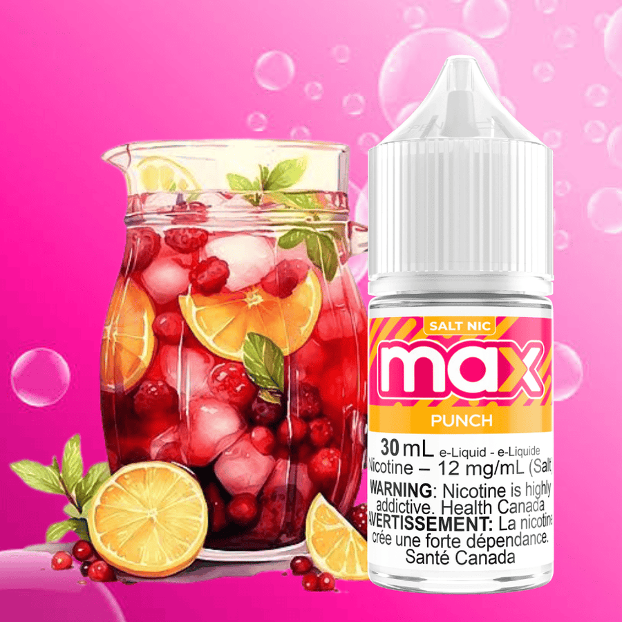 Max E-Liquid - Punch Salt Vape Superstore Yorkton Saskatchewan