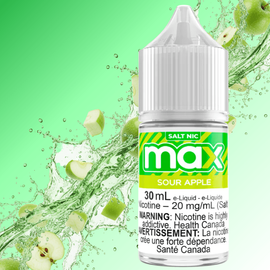 Max E-Liquid - Sour Apple 30ml / 12mg Vape Superstore Yorkton Saskatchewan