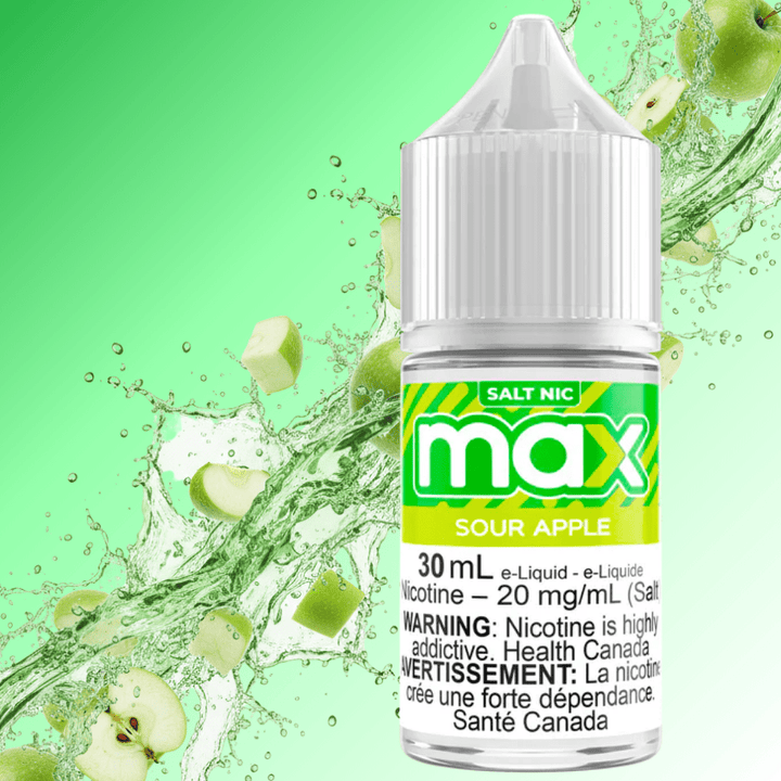 Max E-Liquid - Sour Apple 30ml / 12mg Vape Superstore Yorkton Saskatchewan