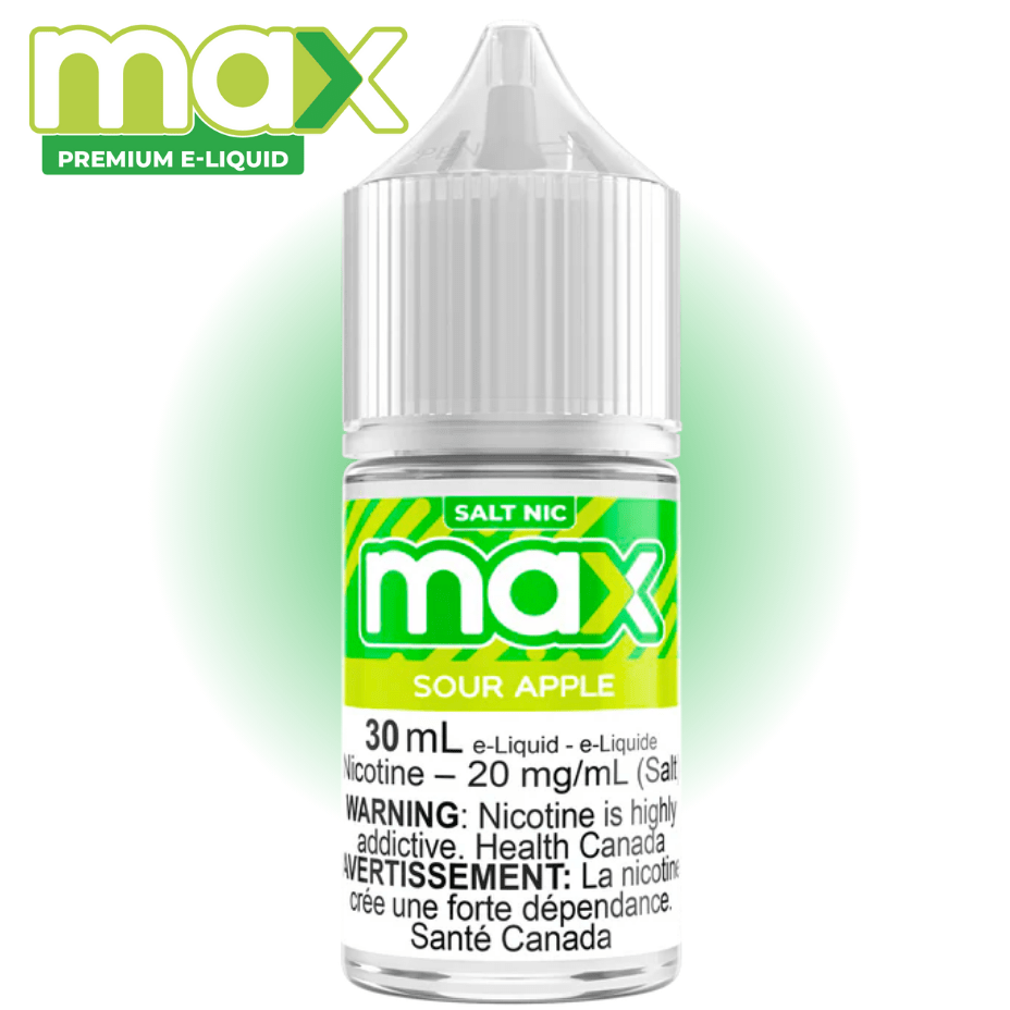 Max E-Liquid - Sour Apple Vape Superstore Yorkton Saskatchewan