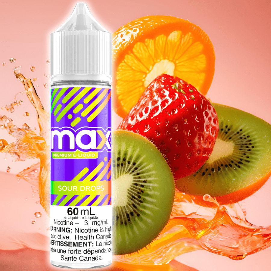 Max E-Liquid - Sour Drops Vape Superstore Yorkton Saskatchewan