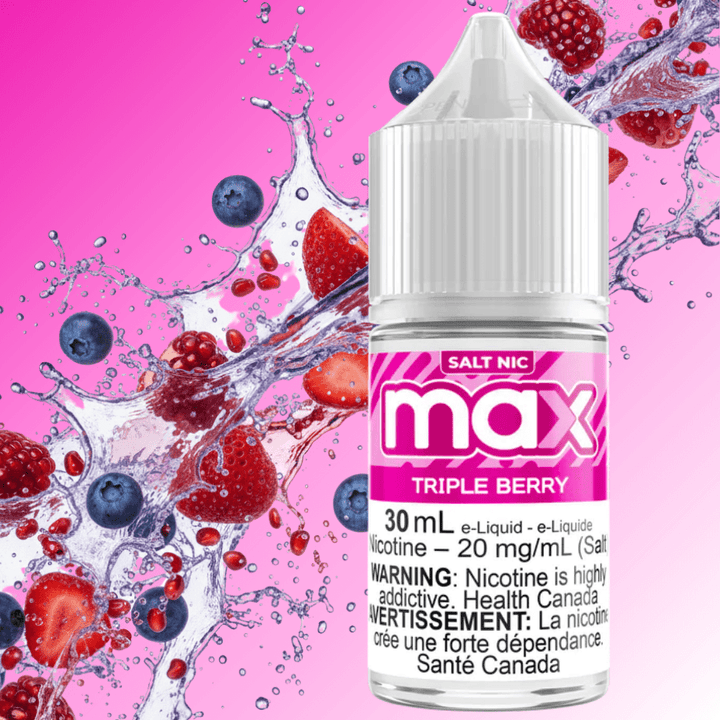 Max E-Liquid - Triple Berry 30ml / 12mg Vape Superstore Yorkton Saskatchewan