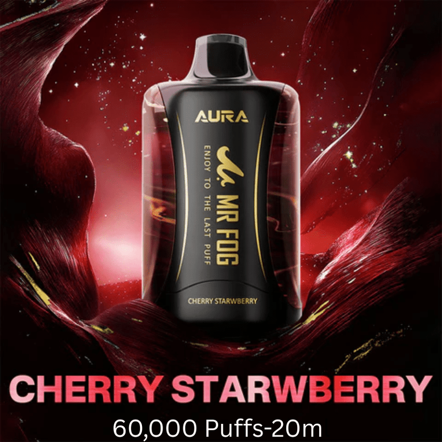 Mr Fog Aura 60k Disposable Vape - Cherry Strawberry Vape Superstore Yorkton Saskatchewan