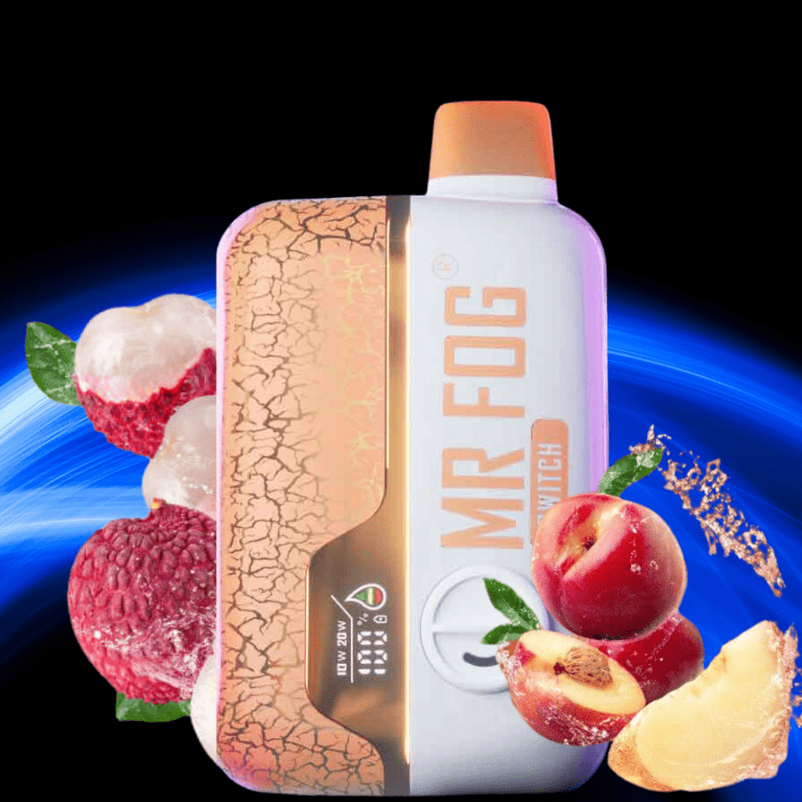 Mr Fog Disposables Disposables 15000 Puffs Mr Fog Switch SW15000 Disposable Vape-Peach Lychee Mr Fog Switch SW15000 Disposable Vape-Peach Lychee Ice - Yorkton Vape SuperStore and Bong Shop Canada