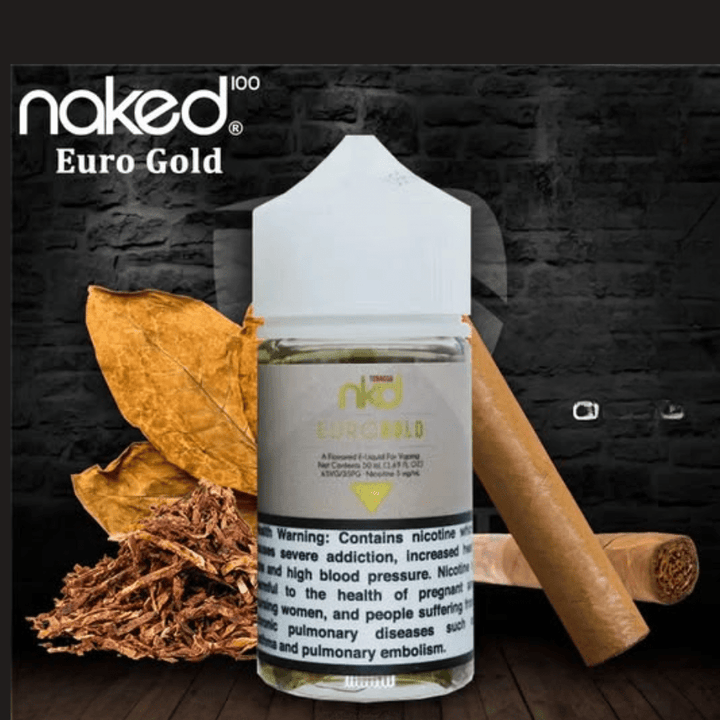 Naked 100 Euro Gold Salt-30ml 12mg Vape Superstore Yorkton Saskatchewan