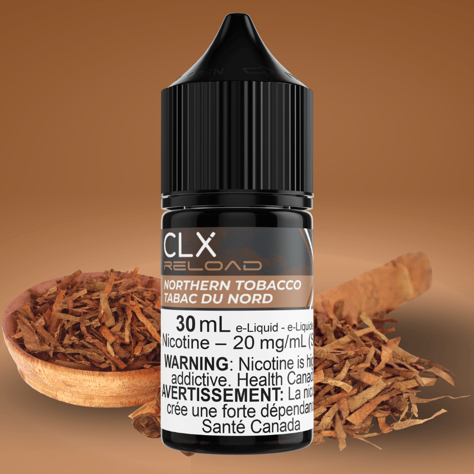 Northern Tobacco Salt by CLX Reload E-Liquid Vape Superstore Yorkton Saskatchewan