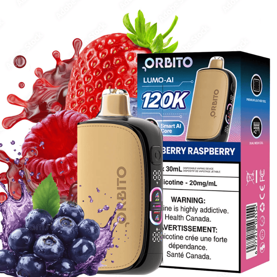 Orbito Lumo-AI 120K Disposable Vape-Blueberry Raspberry 120000 / 20mg Vape Superstore Yorkton Saskatchewan