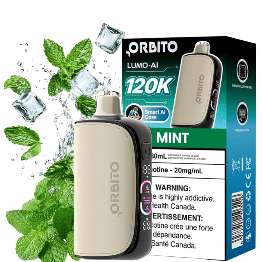 Orbito Lumo-AI 120K Disposable Vape-Mint 120000 / 20mg Vape Superstore Yorkton Saskatchewan
