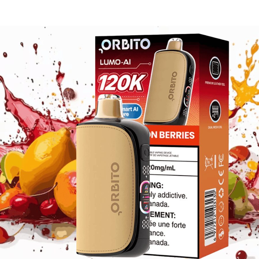 Orbito Lumo-AI 120K Disposable Vape-Watermelon Berries 120000 / 20mg Vape Superstore Yorkton Saskatchewan