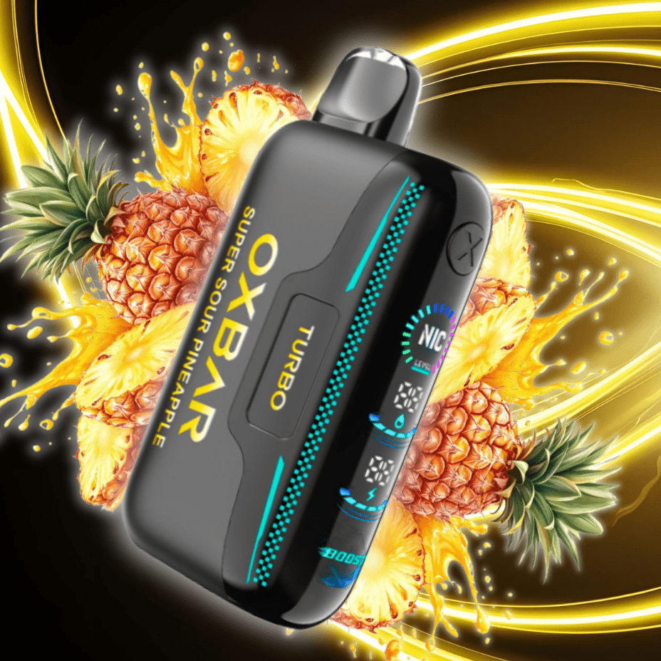 Oxbar Disposable Vape 20mg / 42000 Puffs Oxbar G42k Disposable Vape-Super Sour Pineapple Oxbar G42k Disposable Vape-Super Sour Pineapple in Yorkton