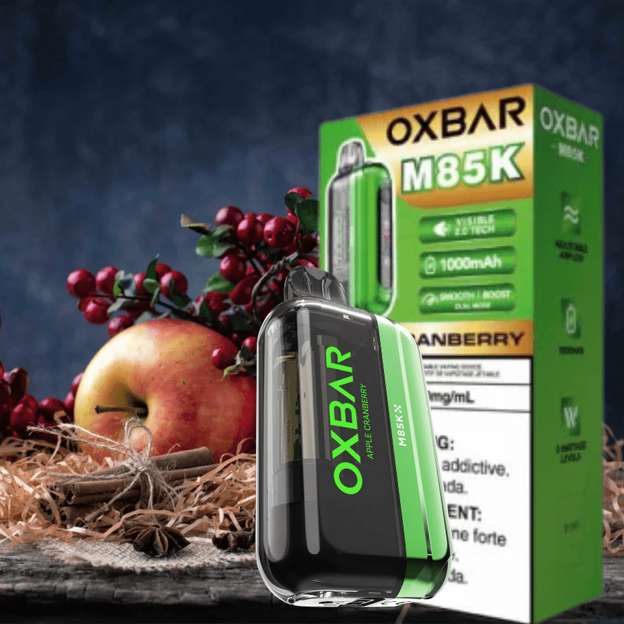 Oxbar M85K Disposable Vape - Apple Cranberry 20mg / 85000 Puffs Vape Superstore Yorkton Saskatchewan